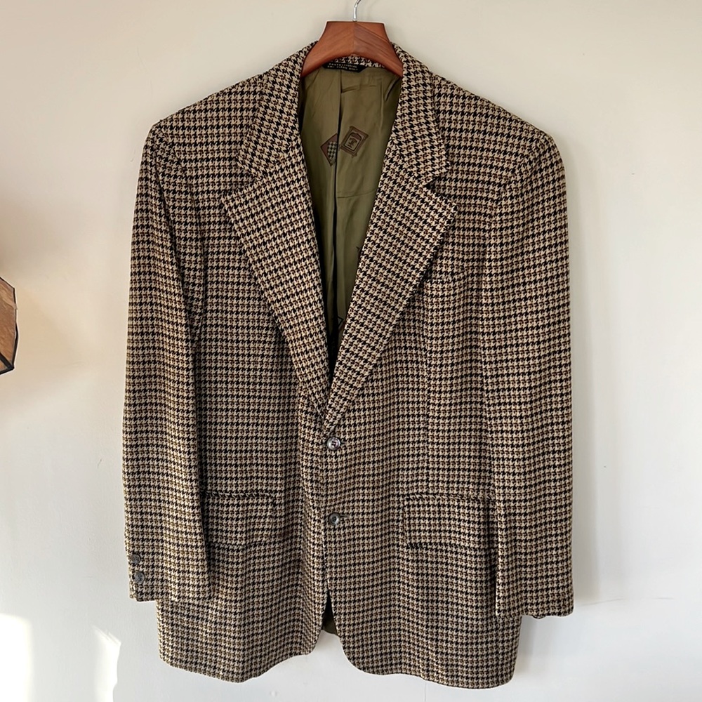 Classic 2-button sports coat, Husband’s Corner, 100% cashmere